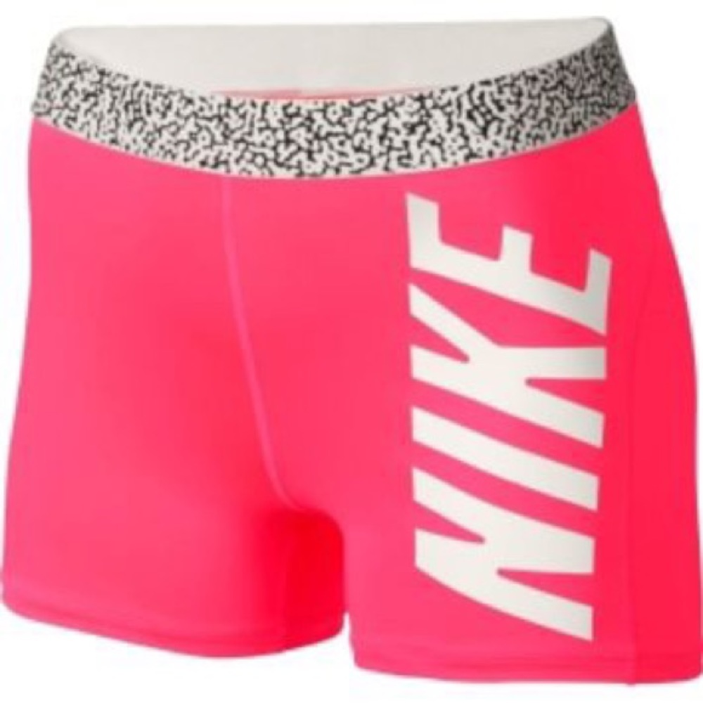 Hot Pink Women’s Nike Pro Mezzo Compression Shorts